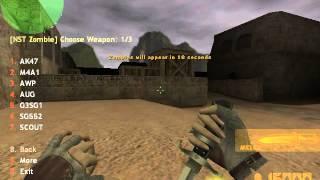 Counter Strike Xtreme V6 Zombie mode 3 Gameplay