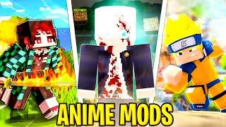 TOP 3 MOST EPIC ANIME MOD FOR MINECRAFT POCKET EDITION (1.20+)