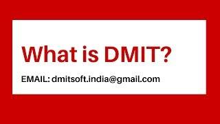 what is DMIT | what is dmit test | DMIT software Source Code