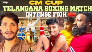 CM Cup - Telangana Boxing Match | Intense Fight | Purvik Brutal