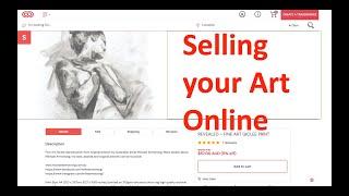 Is Etsy and Saatchi Art ripping you off??? – Selling art online