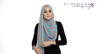 LANAA shawl styling tutorial by Al-Humaira Contemporary