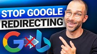 How to stop Google from redirecting to Bing? EASY GUIDE