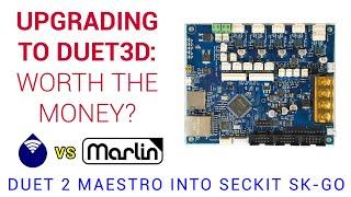 Duet 2 Maestro & Reprap firmware on SK-GO: Guide for a Marlin user