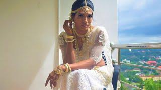 Crossdresser |  Kandyan Bridal Dress and Jewells , Nails Part-3 | Male to female makeup #bridal