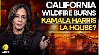 California Wildfire LIVE 2025 | Los Angeles Wildfire | Kamala Harris LA Home Burnt To Ashes? | WION