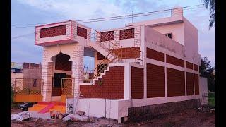 Award Wining  Mud  House | Interlocking | Red Oxide Floor | Interlocking Bricks | Traditional House