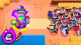 OP BERRY HYPERCHARGE BREAKS THE GAME! (Brawl Stars 2024 Funny Moments #161)