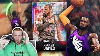 Galaxy Opal LEBRON JAMES is a MONSTER!! King JAMES Gameplay! (NBA 2K20 MyTeam)