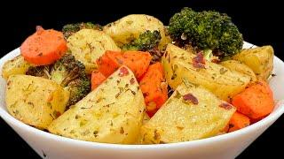 AIR FRYER ROASTED VEGETABLES RECIPE