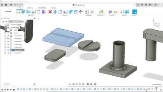 Cómo hacer ensambles con movimiento en Fusion 360 (joints)