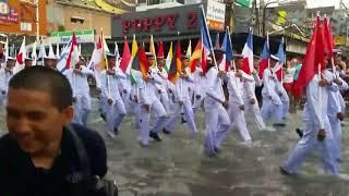 Военные моряки на параде в Таиланде. Как маршируют. Попурри. SMart1961
