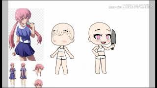 Gacha life edits episode 3( Anime edition) Mirai Nikki music-desc