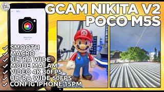 GCAM POCO M5S | Google Camera GCam Nikita V2 POCO M5S Config IPhone 15 Pro Max - CERAH & BERWARNA!