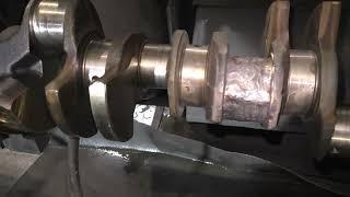 REPAIR OF NECK OF THE CRANKSHAFT