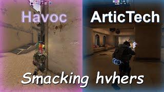 smacking hvhers with free cheats - csgo hvh