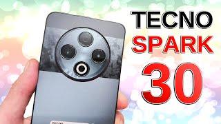 Tecno Spark 30 - Обзор. Недорогой смартфон, в котором все есть.