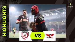 Instant Highlights - Gloucester Rugby v Scarlets Round 3 | Investec Champions Cup 2024/25