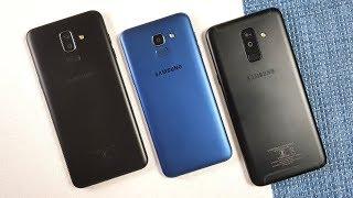 Samsung Galaxy J8 vs Samsung A6+ vs Samsung ON6 Speed Test !