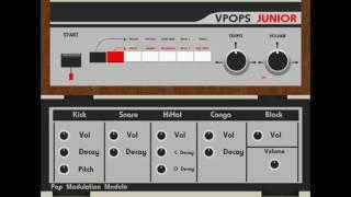Free Korg Mini Pops Junior Drum Machine VST Emulation