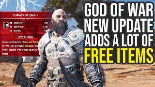 All The New Free Items In The God Of War Ragnarok Update (God Of War Ragnarok New Game Plus)