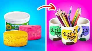 Cool Air Dry Clay Crafts | Crayola CIY