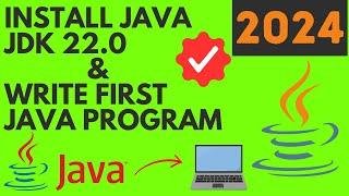 Install JAVA On Windows 11 - How to Install Java JDK 22 On Windows 11 |  Install Java JDK 2024