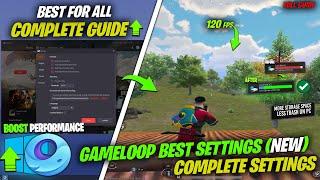 How To Boost FPS, FIX Lag And FPS Drops In PUBG Mobile In Gameloop Emulator 2024| Best Settings