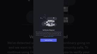 Discord verification required problem #discord | Pls Help