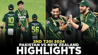 Highlights | Pakistan vs New Zealand | 2nd T20I, 2024 | PCB | M2E1A | #PAKvNZ | #SportsCentral