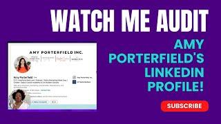 Audit Of Amy Porterfield's LinkedIn Profile #LinkedInMarketing