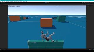 Parkour System made in Unity using Target Matching