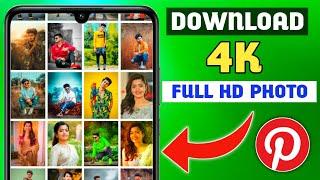 How To Download HD Image From Pinterest | Pinterest Se Full HD Photo Kaise Download Kare