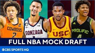 FULL 2021 NBA Mock Draft: Cade Cunningham, Jalen Suggs, & MORE [ALL 30 1st Round Picks]