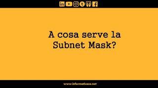 subnet mask