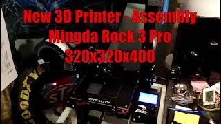 2nd Printer! Mingda Rock 3 Pro Assembly