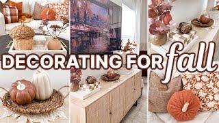 COZY FALL DECORATING IDEAS  GET YOUR HOME READY FOR FALL! | Fall Decor Home Styling