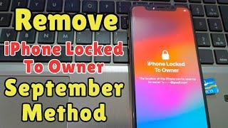 FixediPhone Locked To Owner How To Unlock 100% ️September Method