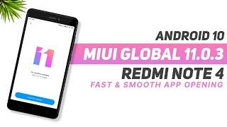 MIUI Global 11.0.3 Stable For Redmi Note 4 | Android 10 | Fast & Smooth App Opening