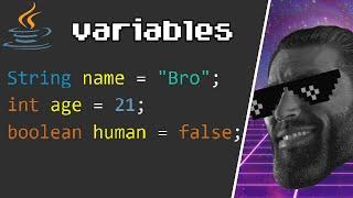 Variables in Java 【12 minutes】