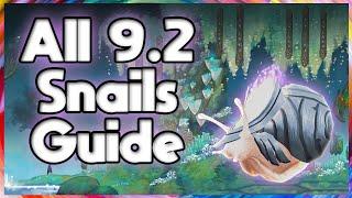 WoW 9.2 Protoform Synthesis Snails guide - How to get Serenade, Fleetpod, Bronze/Scarlet Helicids