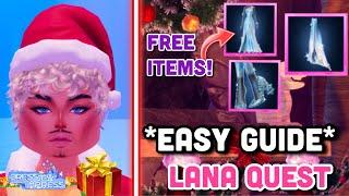 *EASY GUIDE* How to complete Lana winter quest quickly + get free items