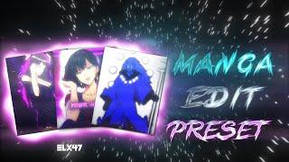 Manga edit free preset {alight motion} xml file+alight link