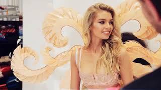 Stella Maxwell’s second fitting for the 2018 Victoria’s Secret Fashion Show (1080p to 4K upscale)