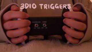  3DIO ASMR Ear Trigger Test  NO TALKING  3DIO FS Binaural Microphone #asmr