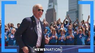 Biden busy on the campaign trail in Pennsylvania | NewsNation Now