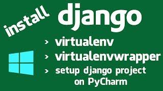 How to install Django on Windows 10, 8.1, 8, 7