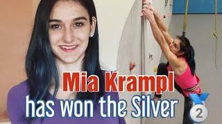 Mia Krampl has won the Silver in the Sports Climbing Bouldering at European Championships 2022