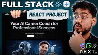 Full Stack React Project ( AI Career Coach ) - Next JS, Tailwind, Gemini AI, Prisma, Shadcn UI 