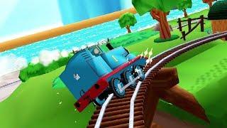 Thomas and Friends MAGICAL Track #8 Dangerous Turns!  iOS / Android app (By Budge)